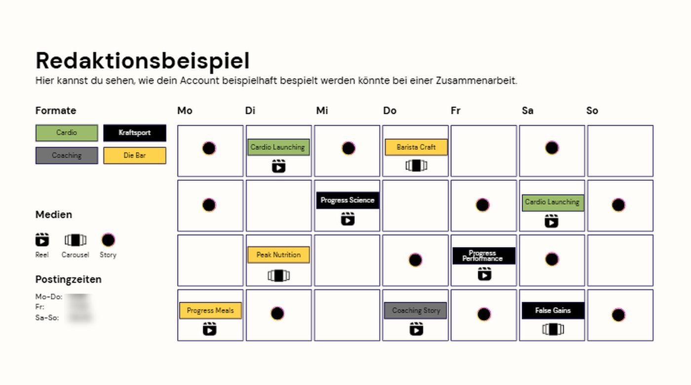 Strategie-Board, Seite Redaktionsbeispiel